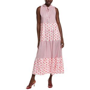 Ipponelli Womens  Midi Dress, Red